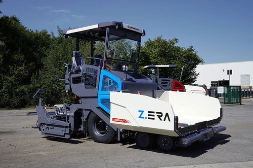 Electric road paver from Dynapac
