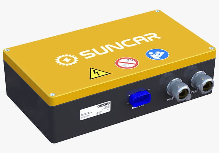 SUNCAR INTERFLOW350 DC fast charging interface