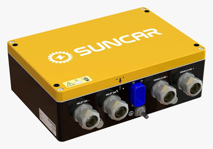 SUNCAR INTERFLOW500 DC fast charging interface