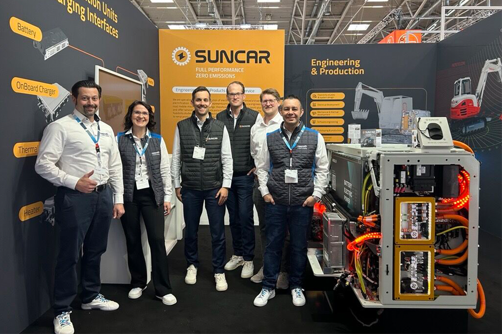 SUNCAR and BoschRexroth at Bauma
