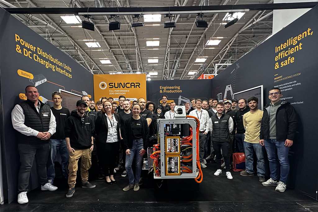 SUNCAR Team at Bauma
